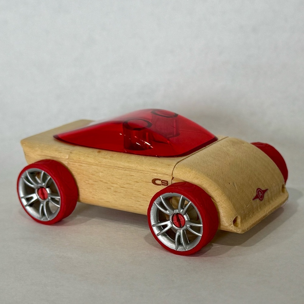 Calello Authentic Automoblox Wooden Toy Car 2010 Heirloom Quality